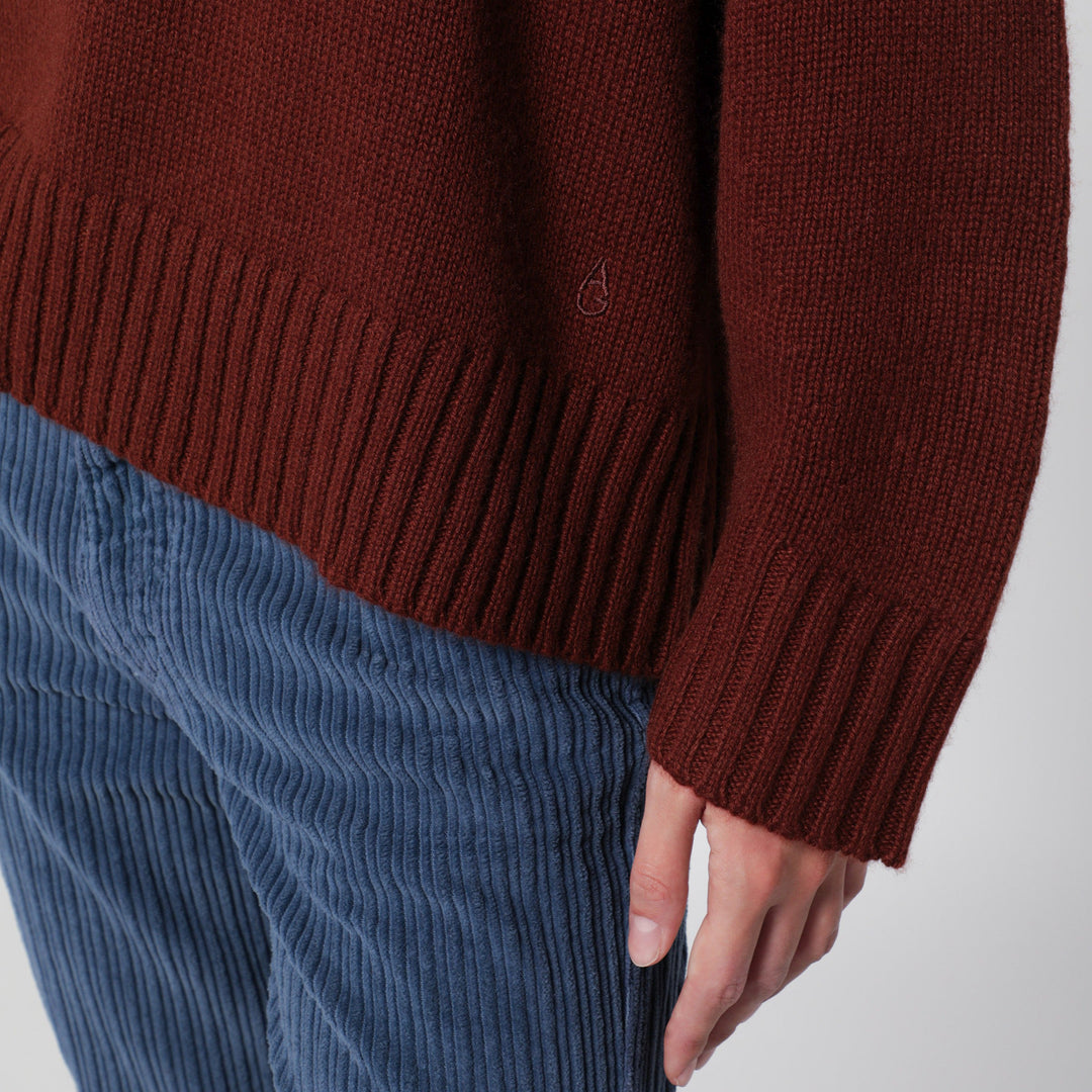 Alexandra Golovanoff Cosima Brown 21 Cashmere Sweater