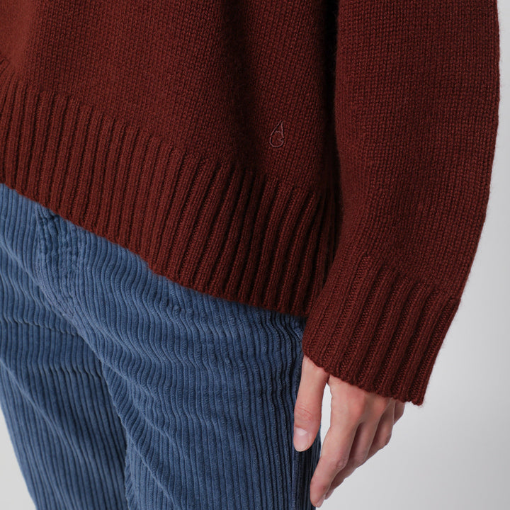 Alexandra Golovanoff Cosima Brown 21 Cashmere Sweater