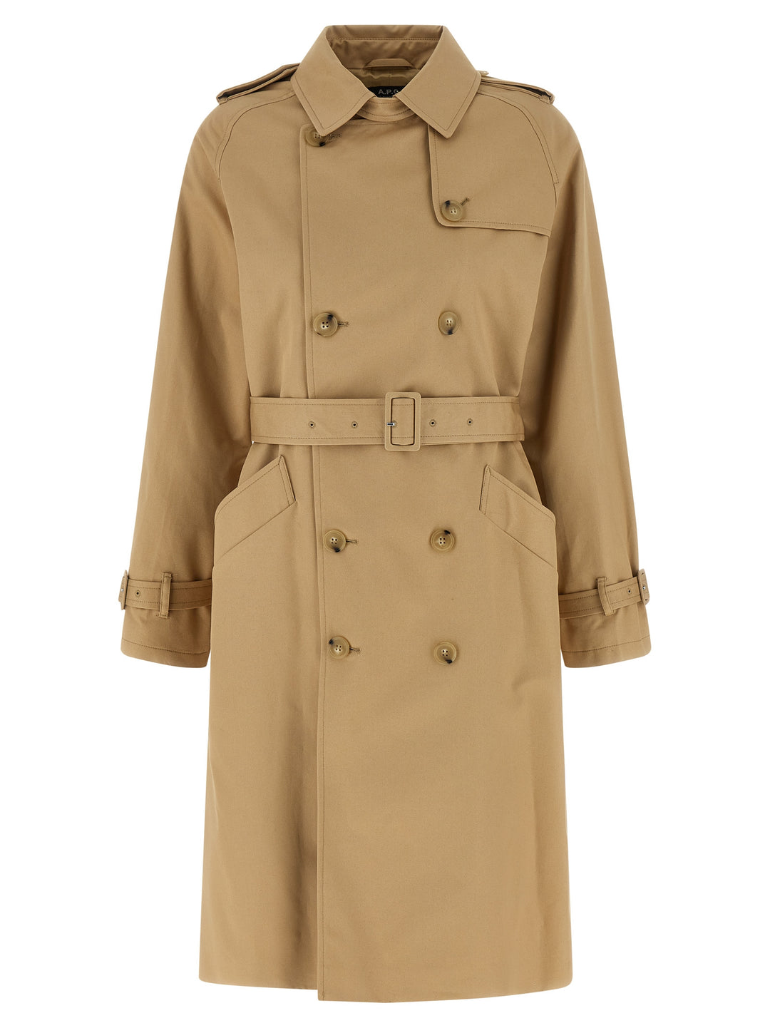 A.P.C. Greta Trench e Impermeabili - Beige | 401bf59d89f7768d4ec99a226b4872f43c15bb6e