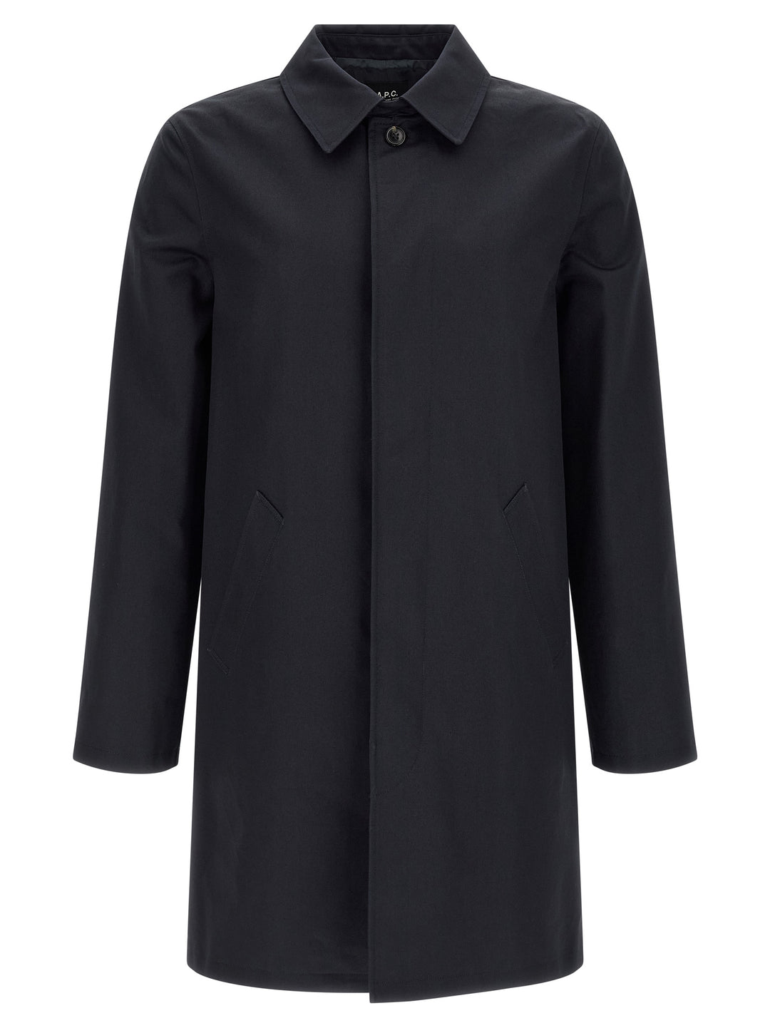 A.P.C. Mac Ville Trench e Impermeabili - Blu | 631cff17522ff82cdfc92ef9f2080b8cf819c809