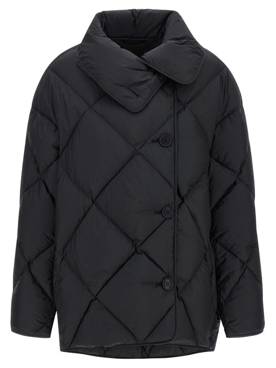 Cozy Queen Puffer Jackets Nero