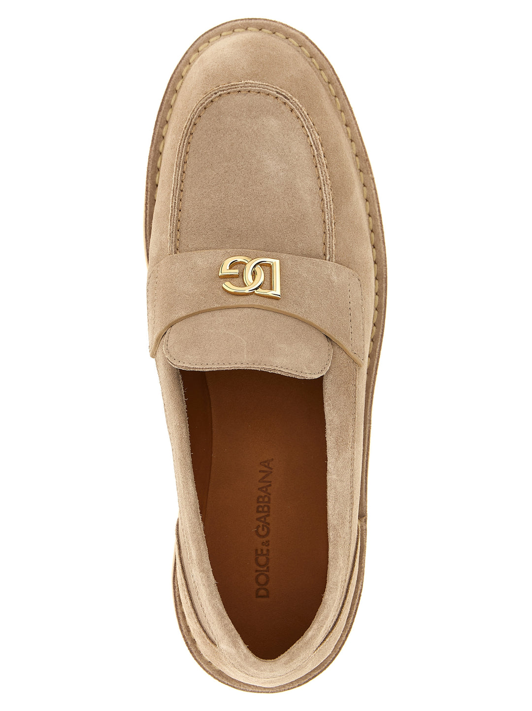 Dolce & Gabbana Casual Mocassini - Beige | ecc41b5cdcea3f2459ddb46911d6f2eae4641938