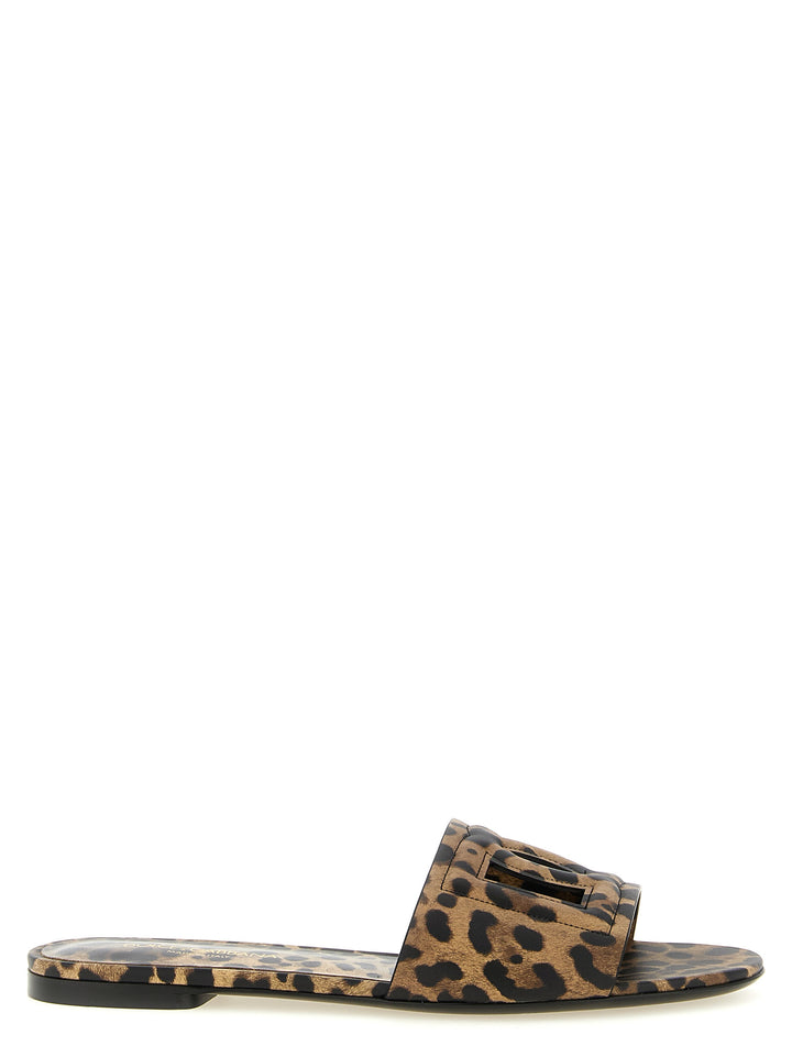 Dolce & Gabbana Bianca Sandali - Marrone | fa14eb38228ecc070d9082bd549e038e7e2b4743
