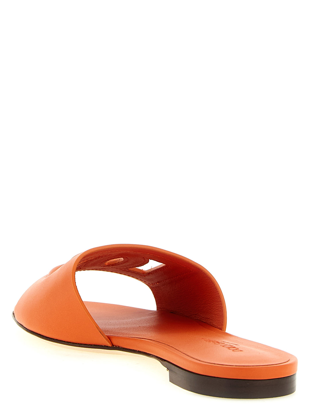 Dolce & Gabbana Bianca Sandali - Arancione | 3e587e62836ec1067da6d5fb4d37d7697572d7b0