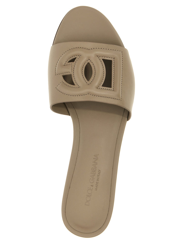 Dolce & Gabbana Dg Sandali - Grigio | 8c87b471980361233aa8dc4ad228cb8c1d4b396f