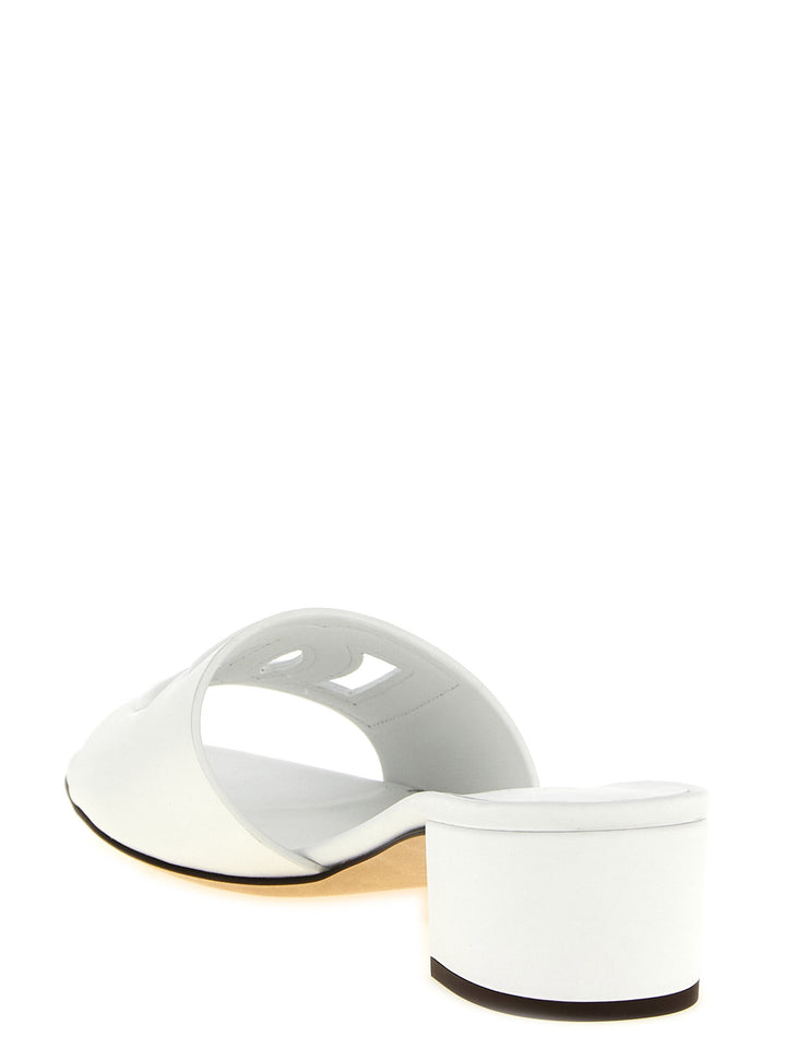 Dolce & Gabbana Dg Sandali - Bianco | ef57692ed5bd84ffb2fa162fcdba36ad12450d77
