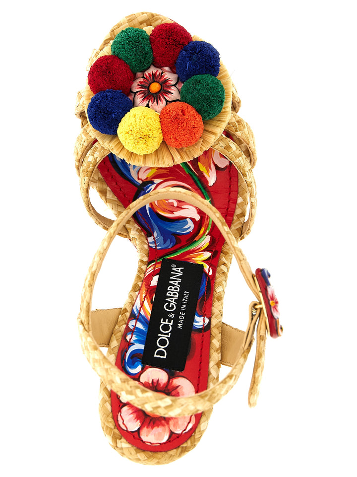 Dolce & Gabbana Keira Sandali - Multicolor | 6fa5daf70fcc8b7b182f3e29e25acc77e27c900f