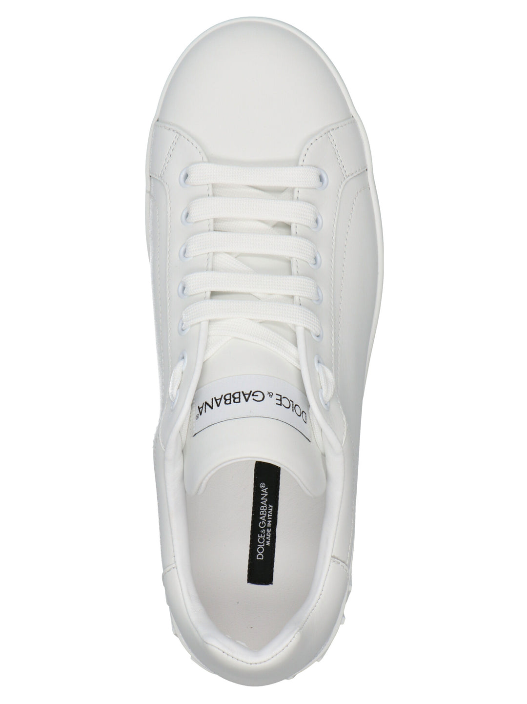 Dolce & Gabbana Portofino Sneakers - Bianco | c70bb22a36b508da753367b687a8c81229788ad2