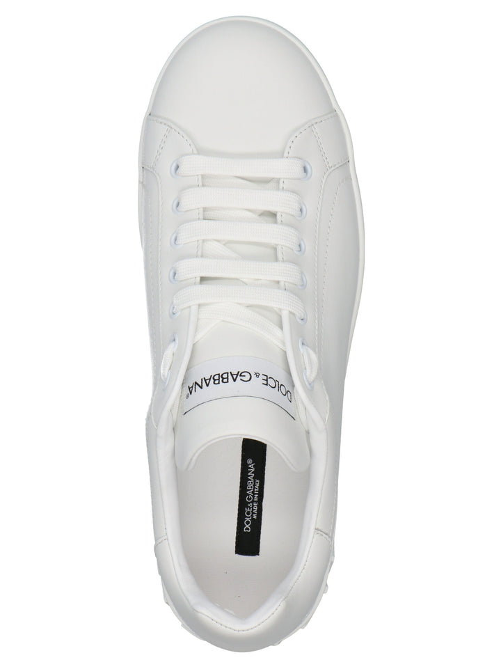 Dolce & Gabbana Portofino Sneakers - Bianco | c70bb22a36b508da753367b687a8c81229788ad2