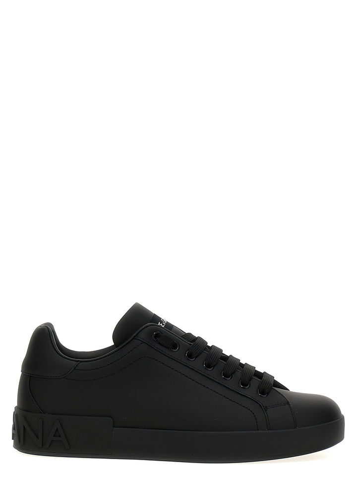 Dolce & Gabbana Portofino Sneakers - Nero | 65a017d7b73ad7dd7659b76f03573a3011aca478
