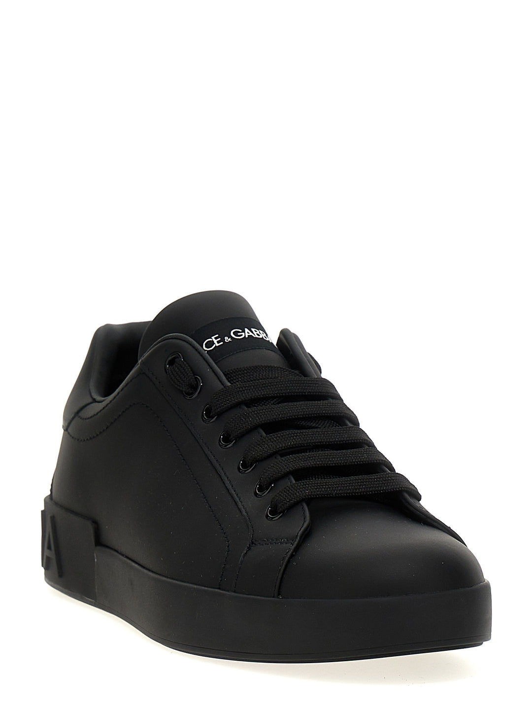 Dolce & Gabbana Portofino Sneakers - Nero | bfe7a282fb3f1e8636e95fc343afd34e606dad49