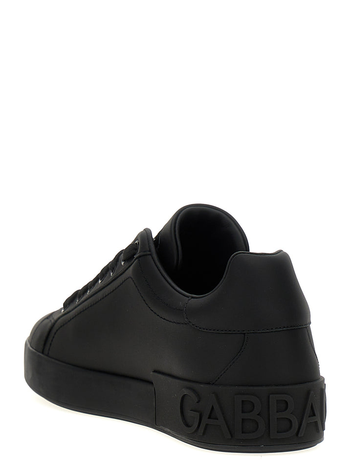 Dolce & Gabbana Portofino Sneakers - Nero | 8ebf4a5dcd128753492353d201ce09bc647fd4e3