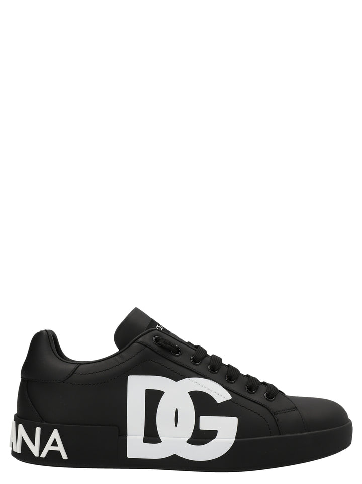 Dolce & Gabbana Portofino Sneakers - Bianco/Nero | 95d5c9a9d1254d12573e0df44d103080c282d0a5