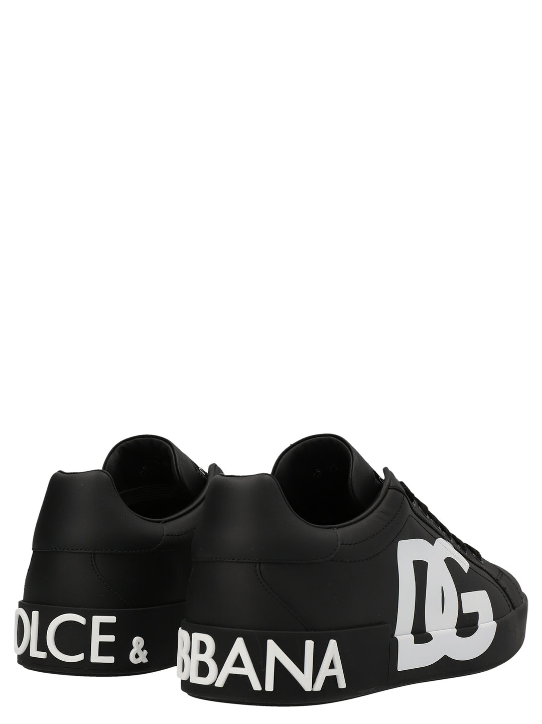 Dolce & Gabbana Portofino Sneakers - Bianco/Nero | bf85b3302d709791c9fce94bd358f750c9ec1ba0