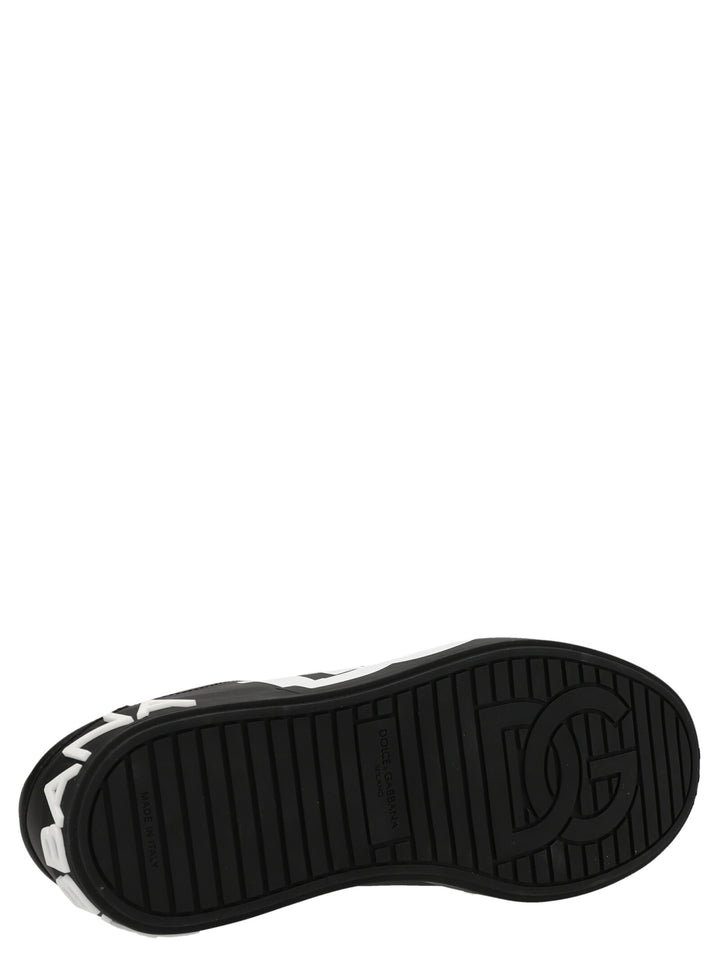 Dolce & Gabbana Portofino Sneakers - Bianco/Nero | f4ed295f669063c6211cedc24699814a8409ed12