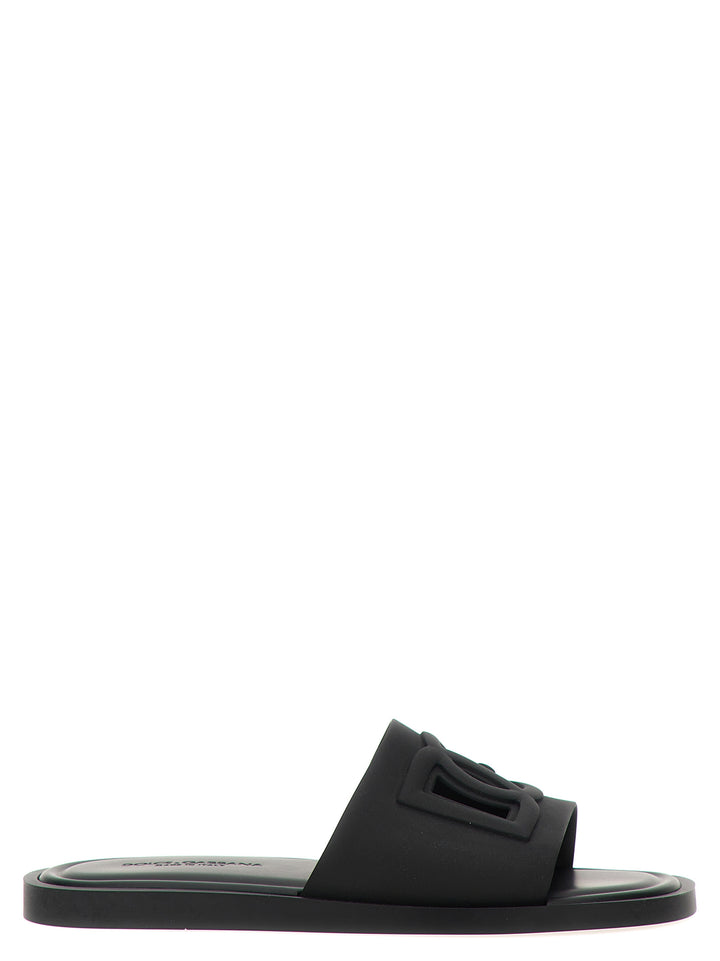 Dolce & Gabbana Dg Sandali - Nero | 6444973d185c59d275a4587ecc31b09ba3355fad