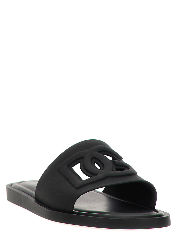 Dolce & Gabbana Dg Sandali - Nero | dee4d7feb079ccc5df022363b4f948f12e212537