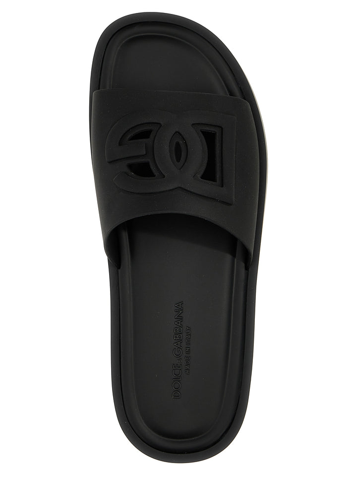 Dolce & Gabbana Dg Sandali - Nero | 24bfb67e8683c9bd617aaba2993f49199e005c25