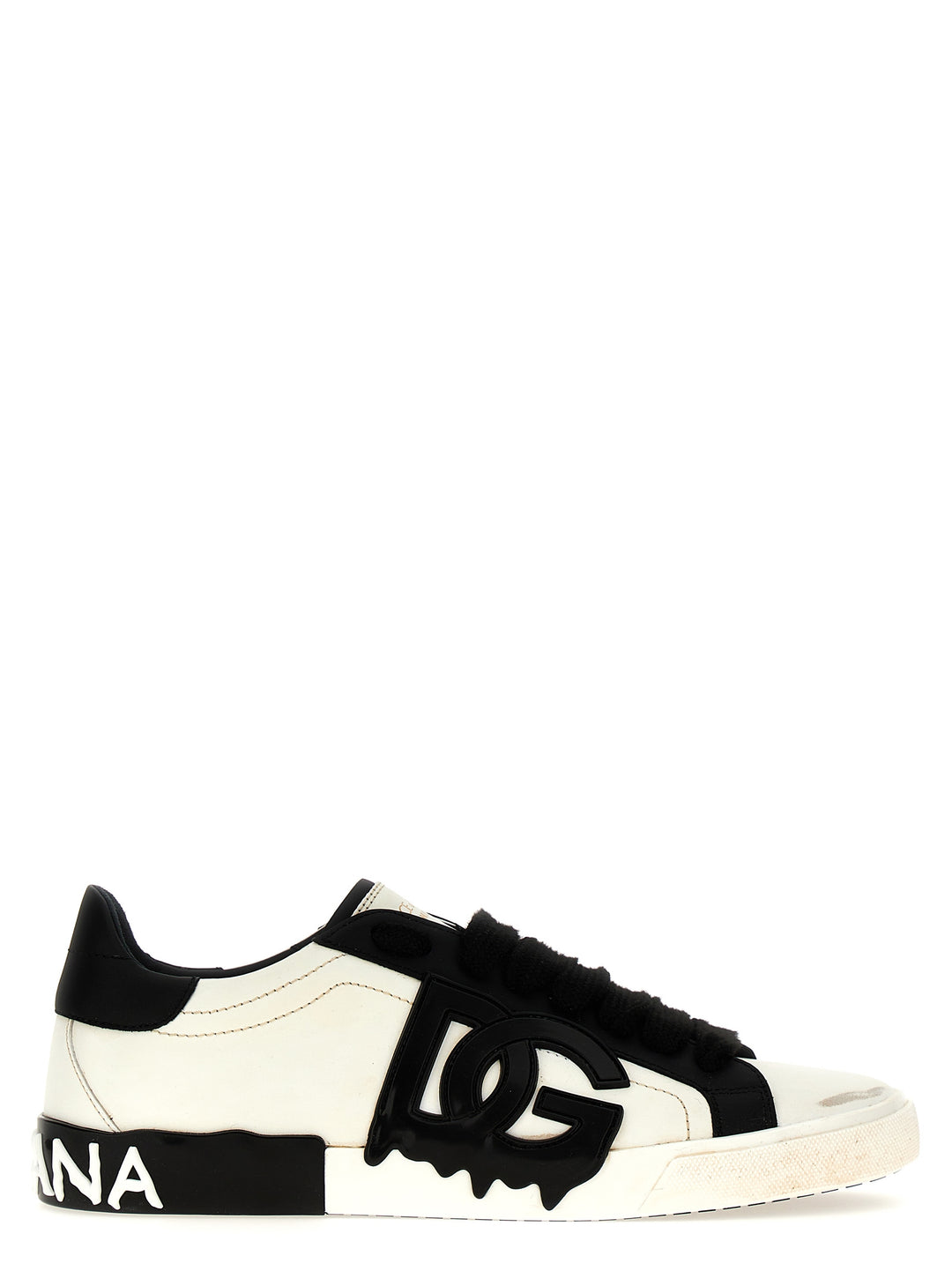 Portofino Vintage Sneakers Bianco/Nero