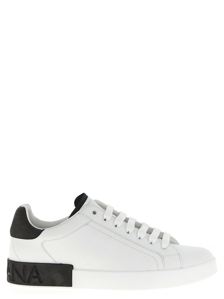 Dolce & Gabbana Portofino Sneakers - Grigio | a3aaed4a5b3bf602428b0204198c3c3960f451fb