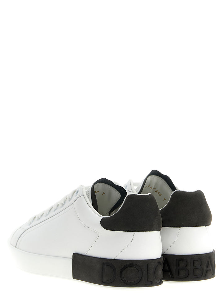 Dolce & Gabbana Portofino Sneakers - Grigio | 1f930f8c92fe33c35b06ba6a02b2786154f5d450