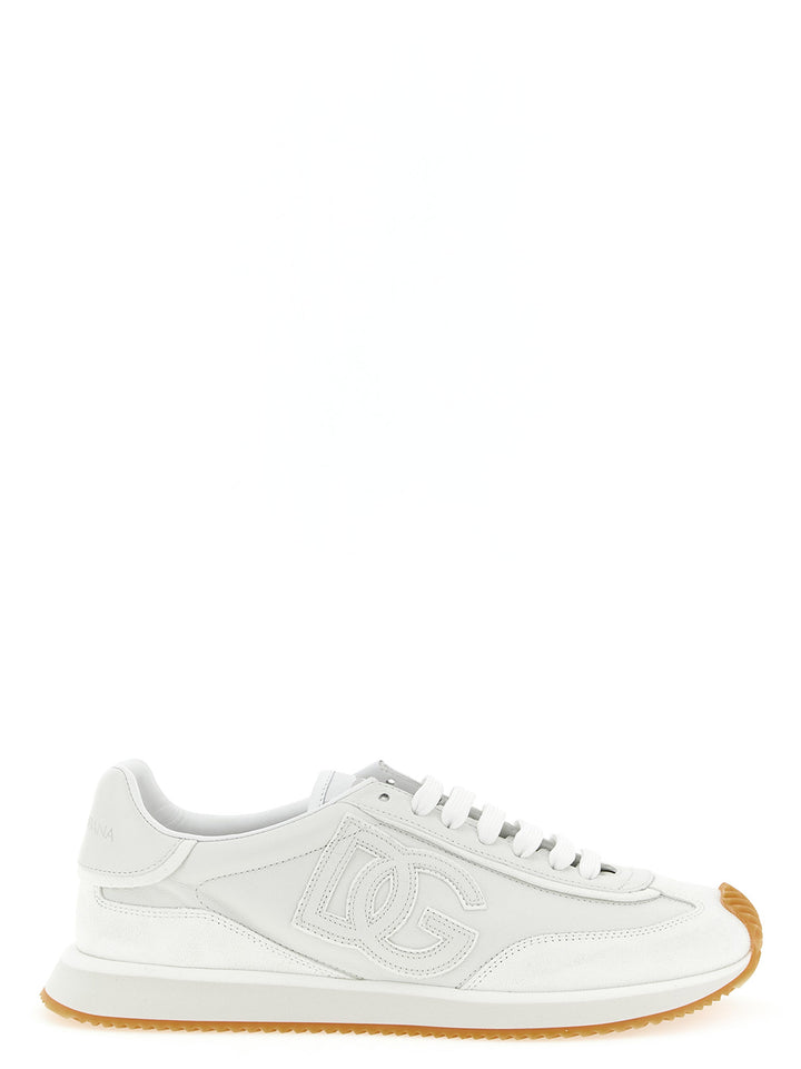Dolce & Gabbana Dg Cushion Sneakers - Bianco | 792a8ab8e629c8fcbd155a06ee5ed557e974cc27