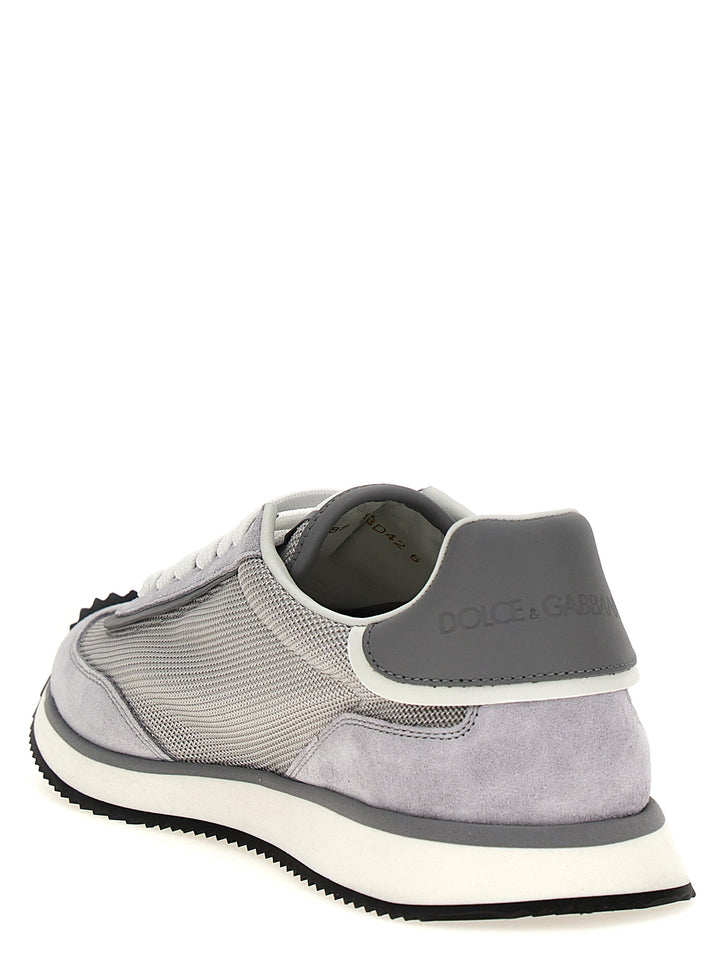 Dolce & Gabbana Dg Cuschion Sneakers - Grigio | 8fed22a598b25c9228462cf70af72ff386c0a97a