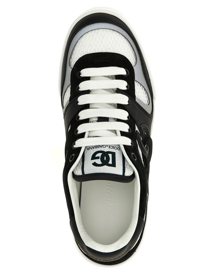 Dolce & Gabbana Strobel Portofino Light Sneakers - Bianco/Nero | 3e89e97b7df69aee370739a1714a384972ab5bf0