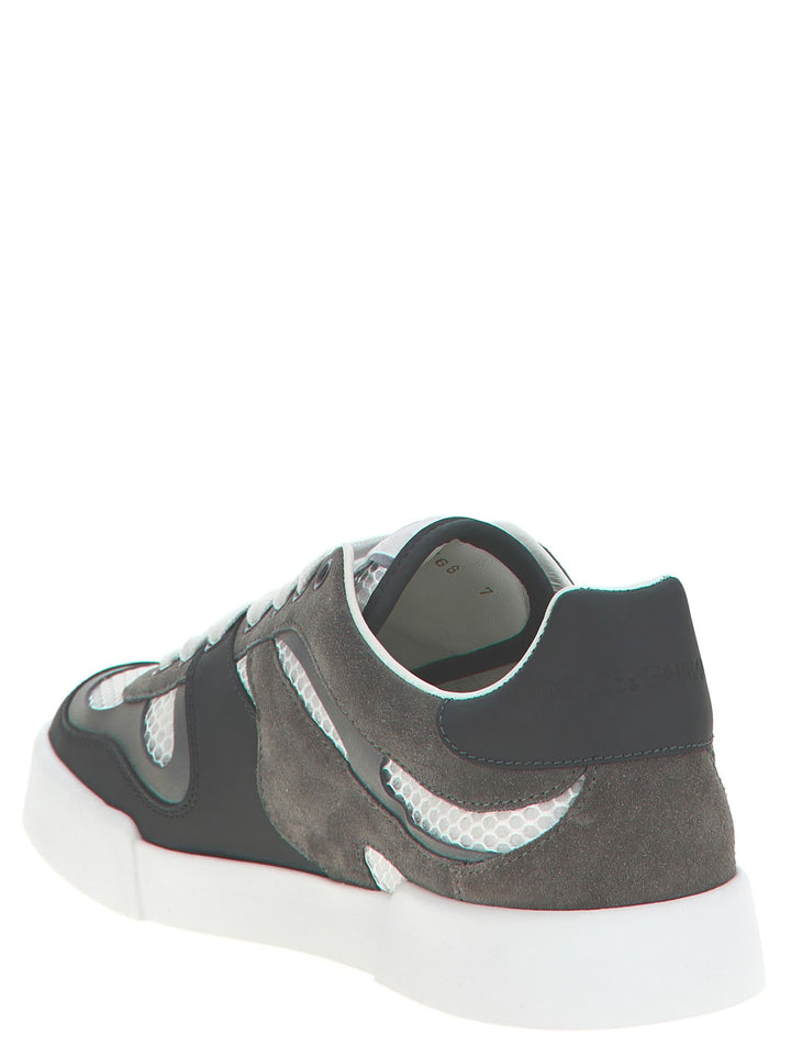 Dolce & Gabbana Strobel Portofino Light Sneakers - Grigio | df53573047622d4d25019195e4a191fb364f026f
