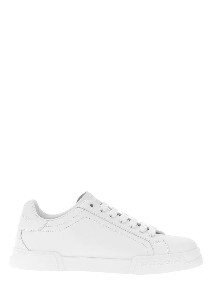 Dolce & Gabbana Portofino Sneakers - Bianco | 16e4d6cb327a25dabddce5538e8c29949f75d064