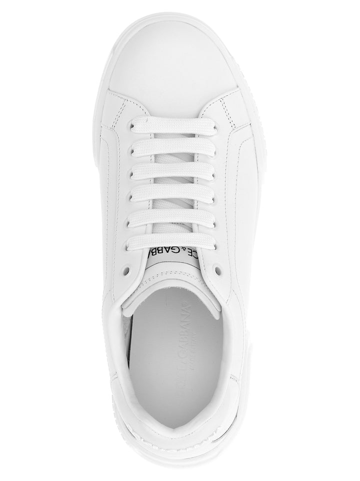 Dolce & Gabbana Portofino Sneakers - Bianco | d04a18789fe8273c4d2db13c30315751ea8b8a00