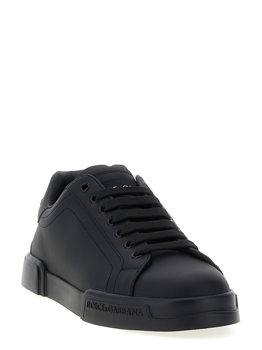 Dolce & Gabbana Portofino Sneakers - Nero | 4b236386bf858630a64a2482ab2d2612cc08661e