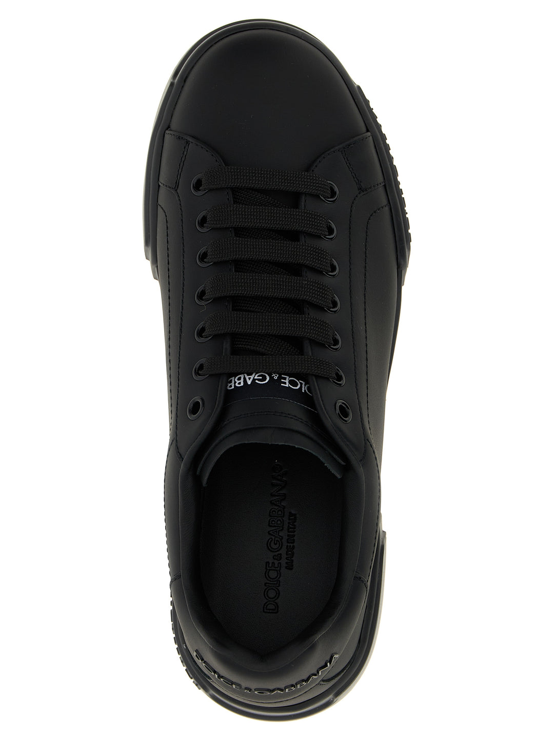 Dolce & Gabbana Portofino Sneakers - Nero | 9e5c75c00561e60b2223bc87883cd4f4b87c2806