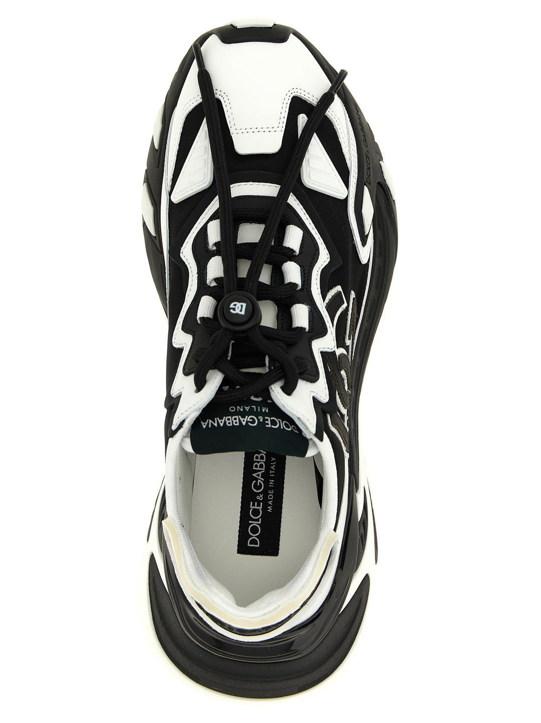 Dolce & Gabbana Daymaster Sneakers - Bianco/Nero | 099e1fffb409586734df5e5132c8b0856afe28f9