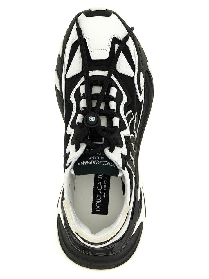 Dolce & Gabbana Daymaster Sneakers - Bianco/Nero | 099e1fffb409586734df5e5132c8b0856afe28f9