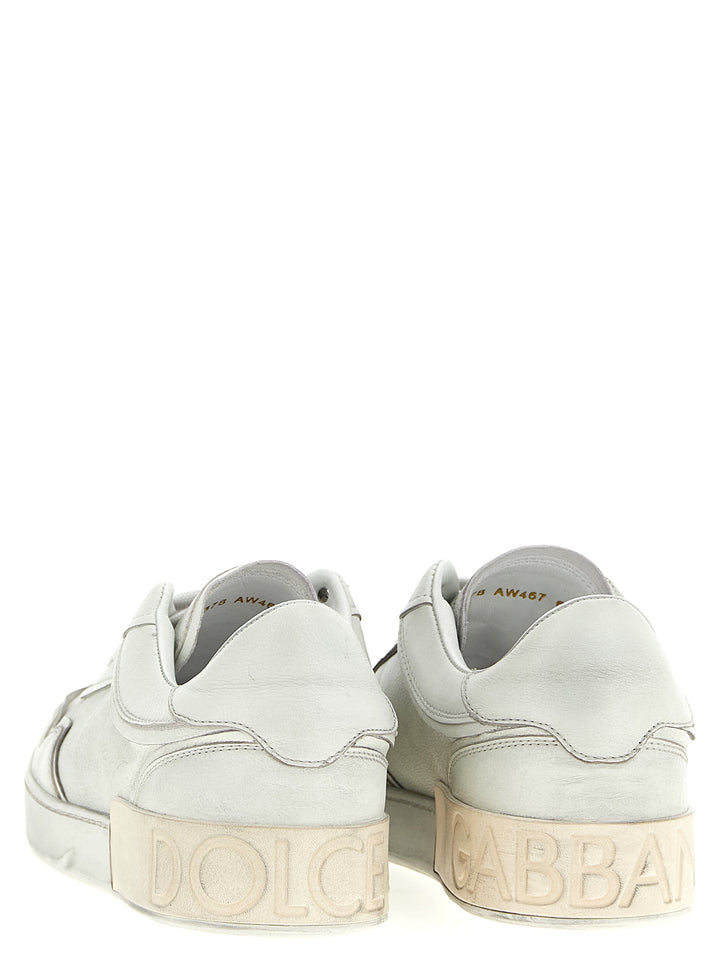 Dolce & Gabbana Portofino Sneakers - Bianco | 6911abafb9a80b1e0b2206966cf8fb902adf1508
