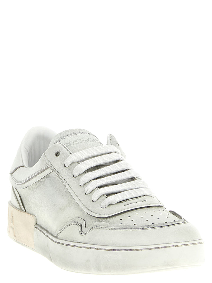 Dolce & Gabbana Portofino Sneakers - Bianco | c5bc32cf81ae7f27eae95ce7b604898c1998d349
