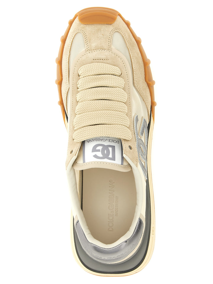 Dolce & Gabbana Dg Athletic Sneakers - Silver | 86e669430afdadde3f8ddf9a1ecd3a7d4c9b62e7