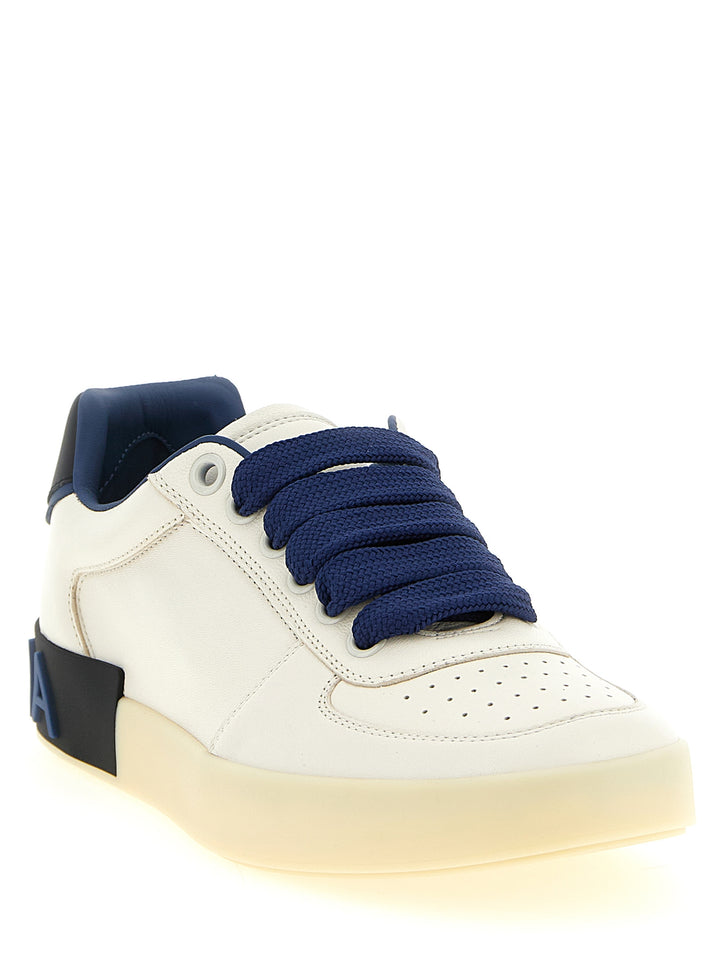 Dolce & Gabbana Portofino Sneakers - Blu | a34991c5a3cf54e08205b062e055d3d45881eda5