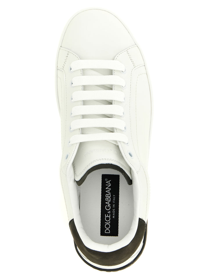Dolce & Gabbana Portofino Sneakers - Bianco | 037e508247fb4490af4f29aa1c1a44e8ab1c4f1e
