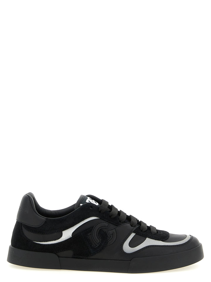 Dolce & Gabbana Portofino Sneakers - Nero | f95dd0ed2bd9dde3083350abad045c65d3143b0a
