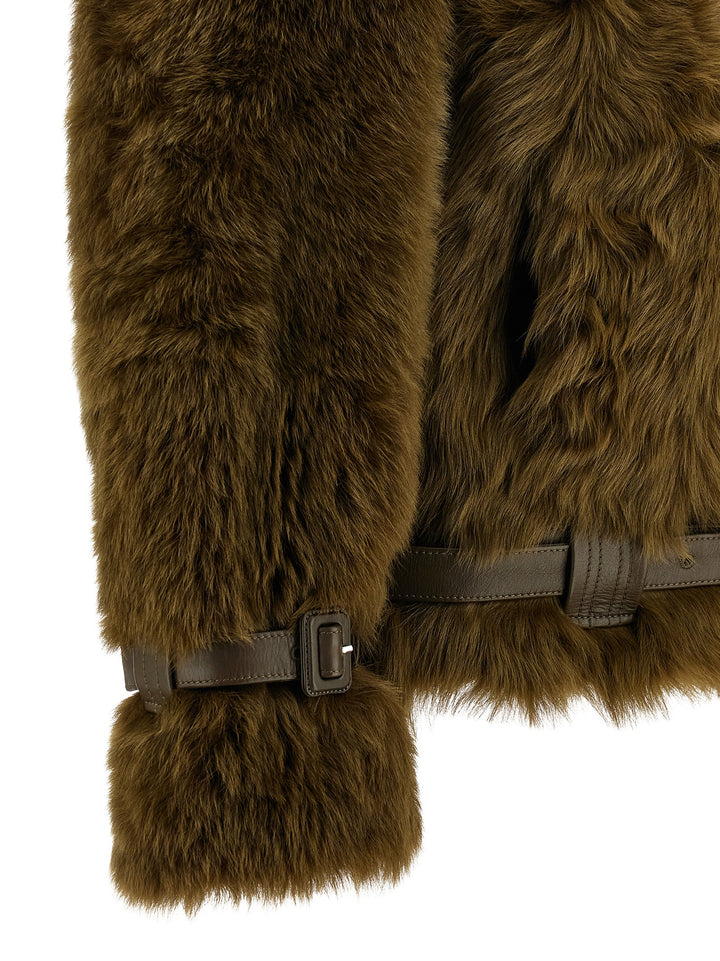 Tom Ford Short Pellicce - Verde | c8b177db321b7844214e5a0f1edc6f13382a3fd8