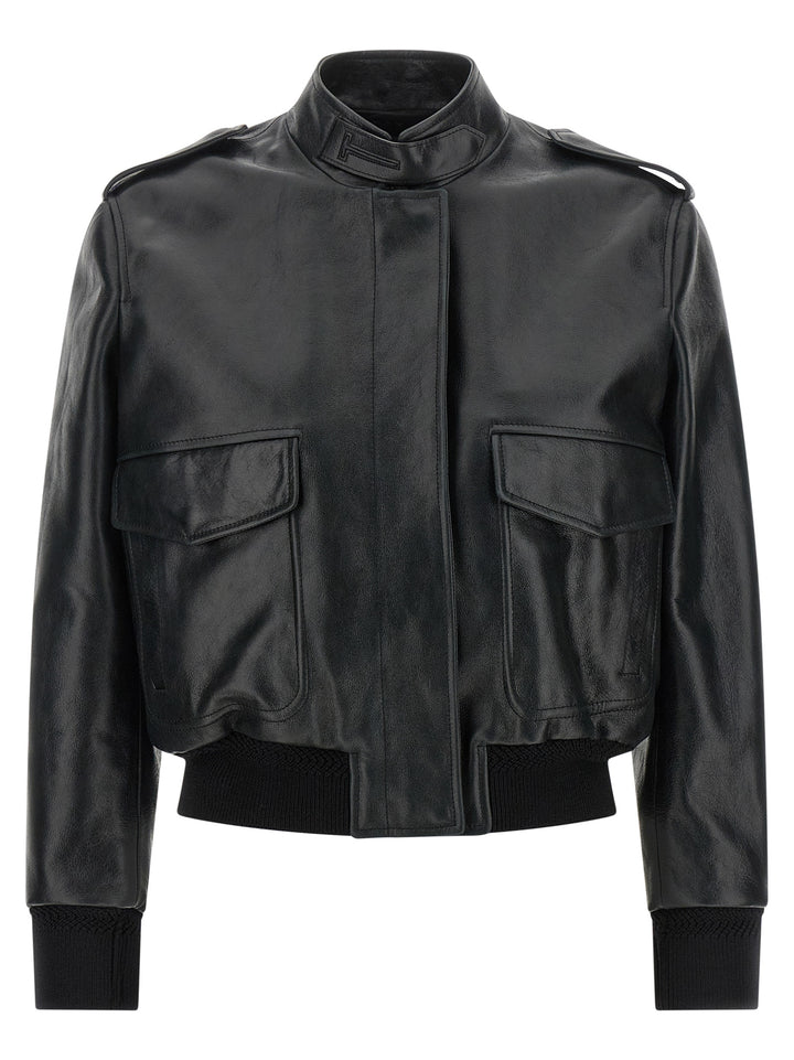 Tom Ford Aviator Puffer Jackets - Nero | c105b3b7d1f30ea1bfd3b77b10aa42c33c0b6864