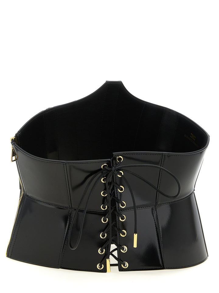 Elisabetta Franchi Bustier Belt Cinture - Nero | 7ba2ed3dcf8dec8d5505723ce9015c045e6e7fb5