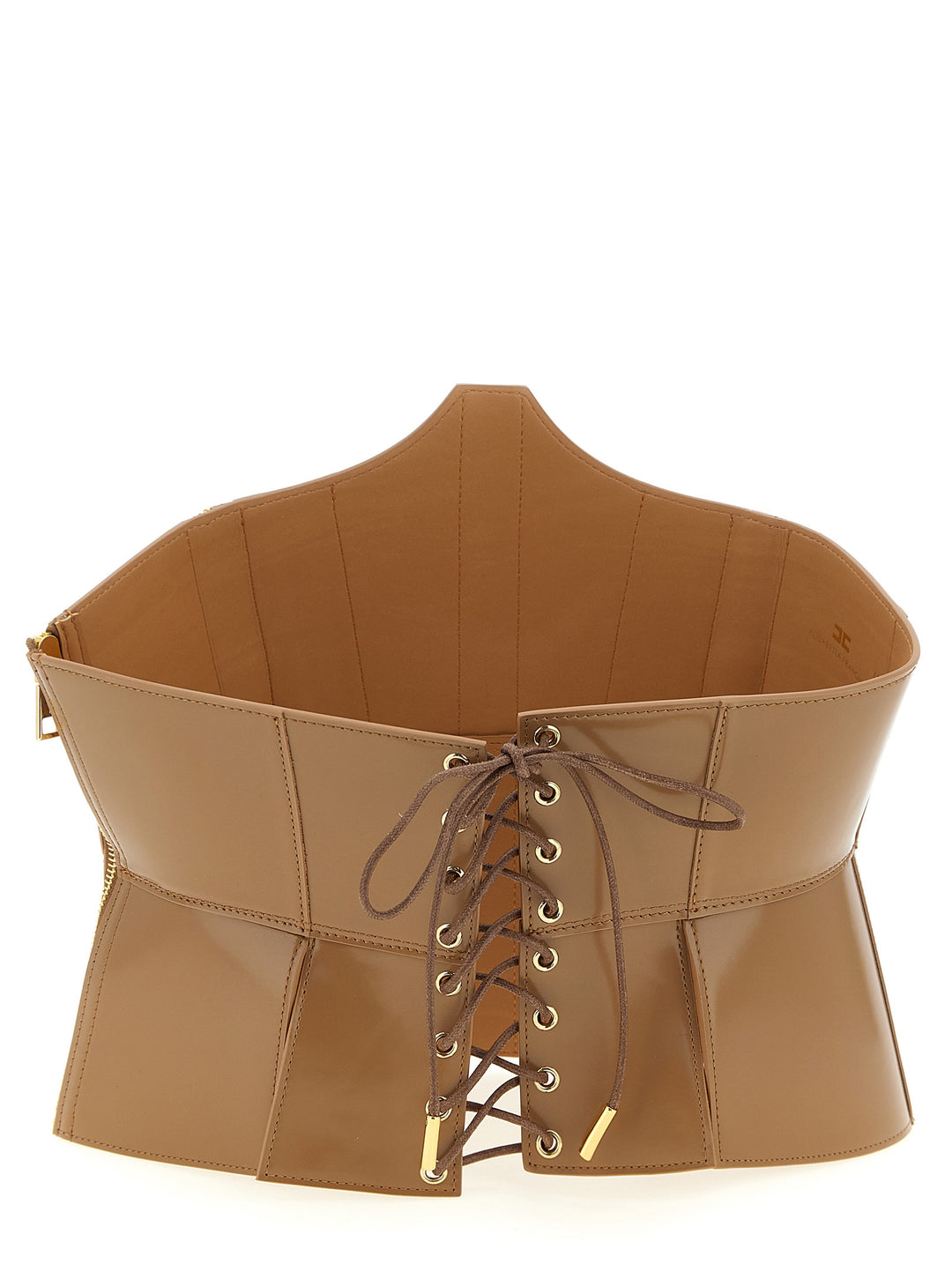 Elisabetta Franchi Bustier Belt Cinture - Marrone | 9ca5585fc48a4c85b97f92cf175a7197c7b45c16