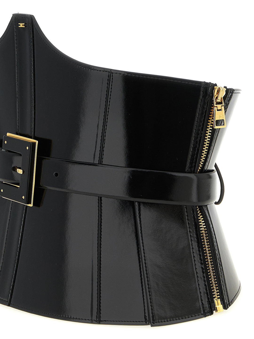 Elisabetta Franchi Corset Belt Cinture - Nero | 94277eb7f192bab7adbfff4da97b5f87f5fea60a