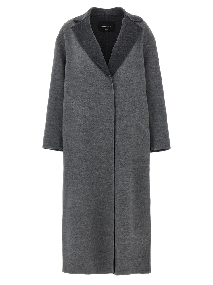Fabiana Filippi Dressing Gown Coat Trench e Impermeabili - Grigio | fc2cdc51552f374acfd8ff0cd39dd7644d214a45