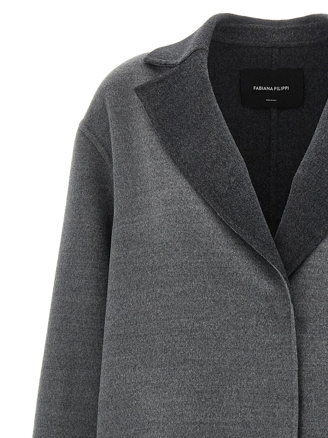 Fabiana Filippi Dressing Gown Coat Trench e Impermeabili - Grigio | a2372e9c7152269b0c78e191a0771a79eb624240