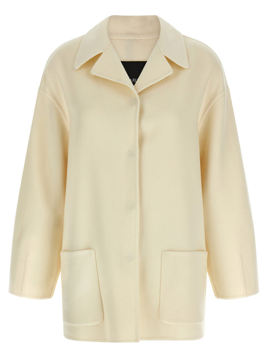 Cashmere Coat Trench E Impermeabili Bianco