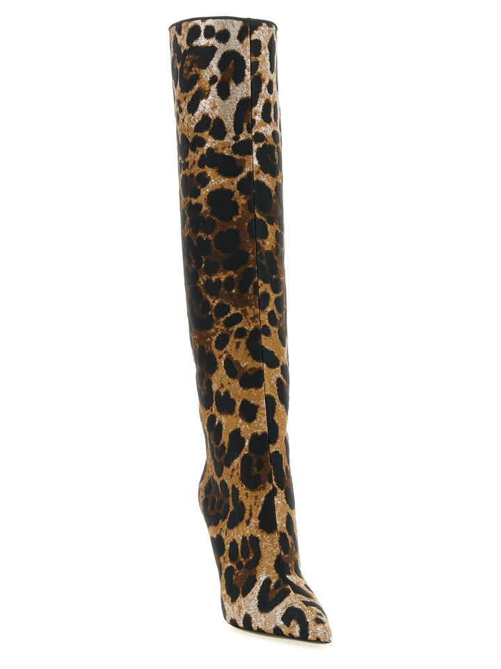 Dolce & Gabbana Leo Jacquard Boots Stivali e Stivaletti - Multicolor | 51bfa31f4dcd9785390a5507933952afd2645a80